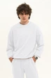 Світшот оверсайз чоловічий White 7XL - зображення 2