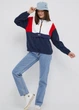 Жіноча флісова кофта Tommy Hilfiger на блискавці з коміром-стійкою розмір М - зображення 5