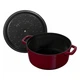 Каструля / жаровня 20 см з кришкою бордова Staub - зображення 2