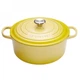 Кастрюля / жаровня с крышкой 20 см, желтая Le Creuset - изображение 1