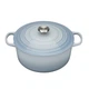 Кастрюля / жаровня с крышкой 24 см, голубой океан Signature Le Creuset - изображение 1