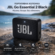 Портативная колонка JBL Go Essential 2 Black | Bluetooth 4.2, 3.1 Вт, IP67, до 5 ч, USB-C, компактная акустика - изображение 1