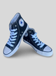 Кеды для мальчиков высокие с вышивкой Converse черные 37 - изображение 7