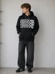 Худі OB1085J ОВ чорний з білим 222133039E40 Jack&Jones L(р) - изображение 1
