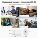 Комплект Зарядний блок для iPhone 15 16 17 Pro Plus Max Швидка зарядка USB-C Мережевий зарядний пристрій 35W Блок живлення Type-C Power Adapter; Кабель плетений 60W для швидкого заряджання айфон 15 16 17 iPad Samsung 90 см LEXEGO BK3560/W1 - зображення 8
