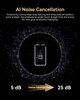 Микрофон петличный 2 шт Hollyland LARK MAX 2 COMBO (Type-C + 3,5 mm TRS) для iPhone/ Android/видеокамеры с зарядным кейсом (33352017) - изображение 7