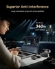 Микрофон петличный 2 шт Hollyland LARK MAX 2 COMBO (Type-C + 3,5 mm TRS) для iPhone/ Android/видеокамеры с зарядным кейсом (33352017) - изображение 8