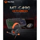 Ігровий комплект Meetion C490 4in1 (клавіатура + мишка + навушники + килимок) (з Eng, UA розкладками) - изображение 6