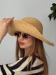 Соломʼяний жіночий капелюх з рафії One Size - зображення 13