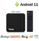 Smart TV приставка Tanix W2, 4/32GB, Android 11, медіаплеєр з підтримкою 4K HDR, WiFi, 4-ядерний Amlogic, чорна - зображення 7