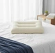 Ортопедична подушка Pillow-05 з ефектом пам'яті для підтримки хребта, 50x30см, Memory Foam, середня жорсткість, біла - зображення 2