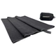Рушник із мікрофібри EasyFit EagleWing 140х60 см спортивний у сумочці Чорний (EF-8502-1) - зображення 1