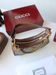 Сумка жіноча Gucci Aphrodite Small Shoulder Bag коричнева (062) - изображение 5