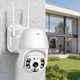 Камера видеонаблюдения уличная PTZ WiFi Outdoor Camera V380 5MP Белый - изображение 5