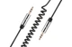Аудиокабель AUX Mini-Jack 3,5 — Mini-Jack 3,5 2E Coiled MiniJack 1.8m Black - изображение 2