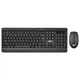 Комплект бездротова клавіатура та миша 2E MK-410 Black WL, EN/UK - зображення 1