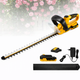 Пила для стрижки кустов 2АКБ Желтый Chain Saw - изображение 2