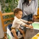 Стільчик для годування Ingenuity Baby Base 2 в 1 Night Sky 16727-2 (074451167278) - зображення 13