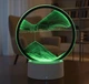 Настольная LED лампа 3D Зыбучий песок / Ночник песочные часы USB светильник - изображение 7