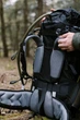 Туристичний рюкзак Tramp Expedition 60 л. для походів та гірського туризму з каркасом, вентиляцією та дощовиком (UTRP-056-black) - зображення 6