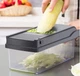 Многофункциональная овощерезка Veggie Slicer 14в1 Ручной комбайн для нарезки и шинковки овощей - изображение 2