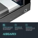 Ігровий комп`ютер ASGARD (A99X.64.S20.58.7103)/ AMD Ryzen 9 9900X (4.4 - 5.6 ГГц)/ОЗП 64 ГБ/SSD 2 ТБ/NVIDIA GeForce RTX 5080 16 ГБ/без ОП/LAN/Wi-Fi/Bluetooth/без ОС/чорний - изображение 8