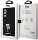 Etui Karl Lagerfeld Silicone Ikonik Metal Pin KLHCS23FEMHKNPK do Samsung S23 FE S711 Czarne (3666339218645) - obraz 3
