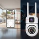 Беспроводная поворотная камера Уличная видеонаблюдения с 2 объективами Dual Lens E10 Wi-Fi - изображение 8