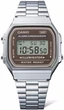 Мужские часы Casio A168WA-5A серебристые подсветка (A168WA-5A) - изображение 2