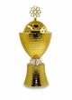 Бахурниця Аромалампа Вугільна Mabkhara Cup Gold - зображення 3