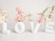 Набір ваз у формі літер LOVE для квітів та декору. Aivory - зображення 1
