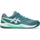 Кросівки тенісні Asics GEL-DEDICATE 8 PADEL темно-зелено-біло-зелені 44 1041A414-301 - зображення 1