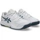Кросівки тенісні дитячі Asics GEL-DEDICATE 8 біло-темно-сіро-лимонні 39 1044A077-108 - зображення 2