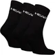 Носки Head ELEMENTS ALL SPORTS SHORT CREW 3P черные (3 пары) 39-42 701229009-001 - изображение 2