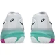 Кроссовки теннисные Asics GEL-RESOLUTION X бело-бирюзово-розовые 45 1041A481-103 - изображение 5