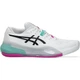 Кроссовки теннисные Asics GEL-RESOLUTION X CLAY бело-бирюзово-розовые 42.5 1041A485-103 - изображение 1