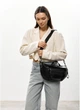 Женская поясная сумка бананка из натуральной кожи SAMBAG Черная (546303821) - изображение 1