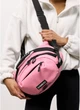 Женская тканевая сумка бананка через плечо SAMBAG Розовый (54670301517) - изображение 9