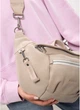 Жіноча поясна сумка бананка з натуральної замші SAMBAG Бежевий (546103821) - зображення 7