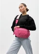Женская поясная сумка бананка из натуральной замши SAMBAG Розовый (550403821) - изображение 12