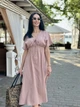 Женское летнее муслиновое платье, цвет капучино 50-52 - изображение 6