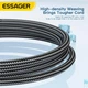 Кабель ESSAGER Sunset USB 2.0 to USB-C PD 120W 6A 1m Black (EXC120-CG01-P) - изображение 4