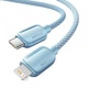Кабель ESSAGER Breeze USB-C to Lightning 20W 1m Blue (EXCTL-WL03-P) - изображение 2