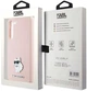 Панель Karl Lagerfeld Silicone Choupette Metal Pin KLHCS23FESMHCNPP для Samsung S23 Plus S916 Pink (3666339242244) - зображення 3
