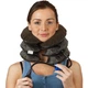 Надувная подушка для шеи Tractors For Cervical Spine, ортопедический воротник для шеи коричневый - изображение 1