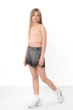 Дитячі шорти для дівчинки з кишенями NoBrand 92 Темно-сірий (p-19966-237734) - изображение 3