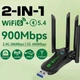 USB-адаптер Dual Band BW20 Bluetooth 5.4 + Wi-Fi 6 дводіапазонний 2,4G+5Ghz - изображение 3