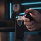 Спіральна сенсорна електрична USB запальничка UKC 711 Black - зображення 4