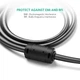 Кабель UGREEN VG101 VGA Male to Male Cable 1m (Black)(UGR-11673) - зображення 4