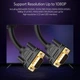 Кабель UGREEN VG101 VGA Male to Male Cable 1m (Black)(UGR-11673) - зображення 6